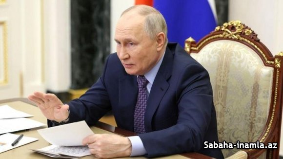 Kreml: Putin aprelin 26-da Sankt-Peterburqda Qanunvericilər Şurasında çıxış edəcək