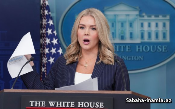 Leavitt: "Vaşinqton İranda nüvə materiallarının ələ keçirilməsi ehtimalını istisna etmir"